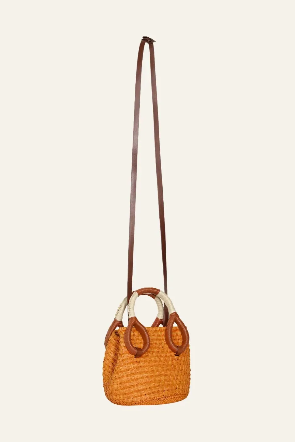 Confronting Love Bag In Tangerine