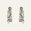 Corals Shine Earrings In Silver