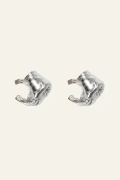 Cosmico Ear Cuff Set In Silver