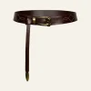 Del Oeste Belt In Chocolate