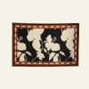 Elongo Florals Shawl In Black