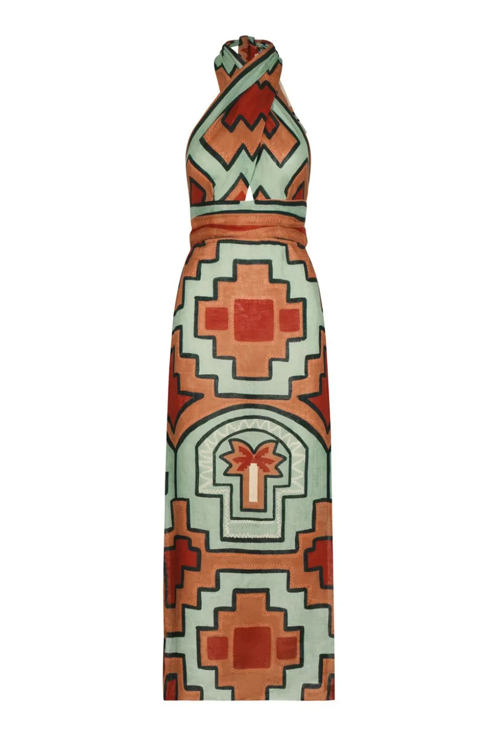 Energetic Patterns Dress