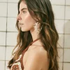Leyendas Africanas Earrings In Ecru