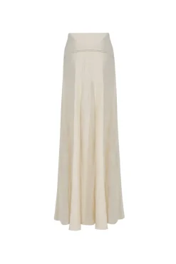 Light And Sound Skirt In Ecru