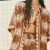 Paisley Situation Shirt In Brown