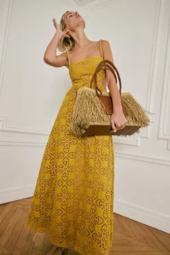 Palm'S Embrace Bag In Brown