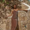 Rainstorm Skirt In Chocolate
