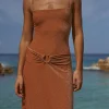 Rainstorm Skirt In Peach