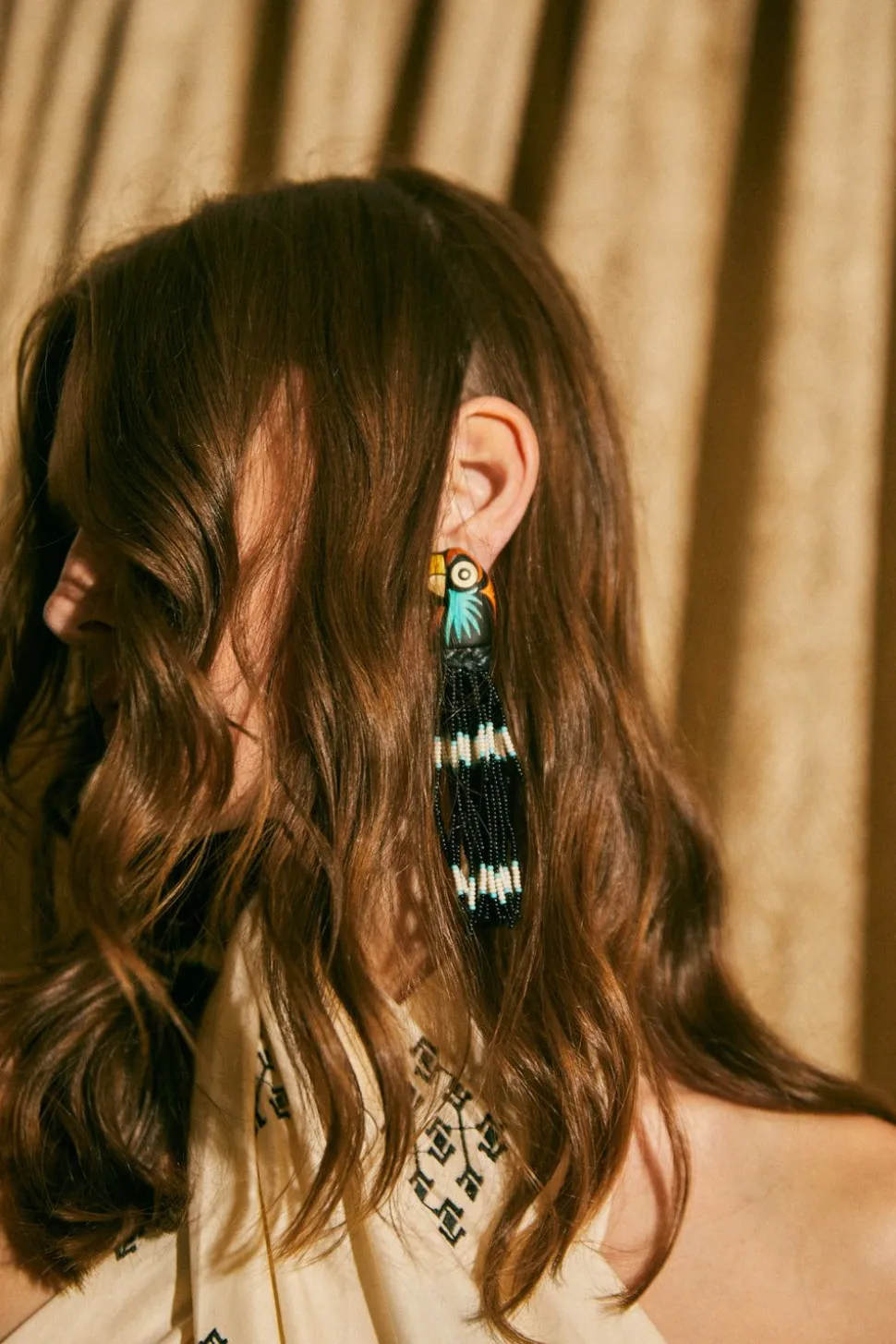 Sortilegio Earrings In Black