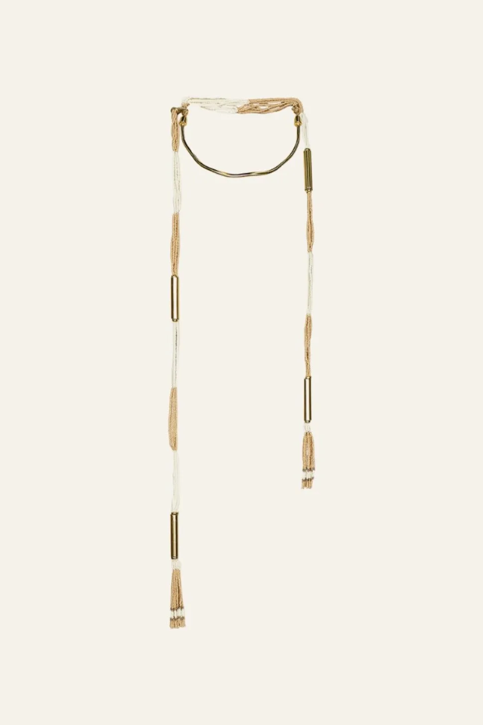 Stampede Necklace In Ecru