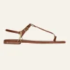 Sun Downer Sandals In Brown
