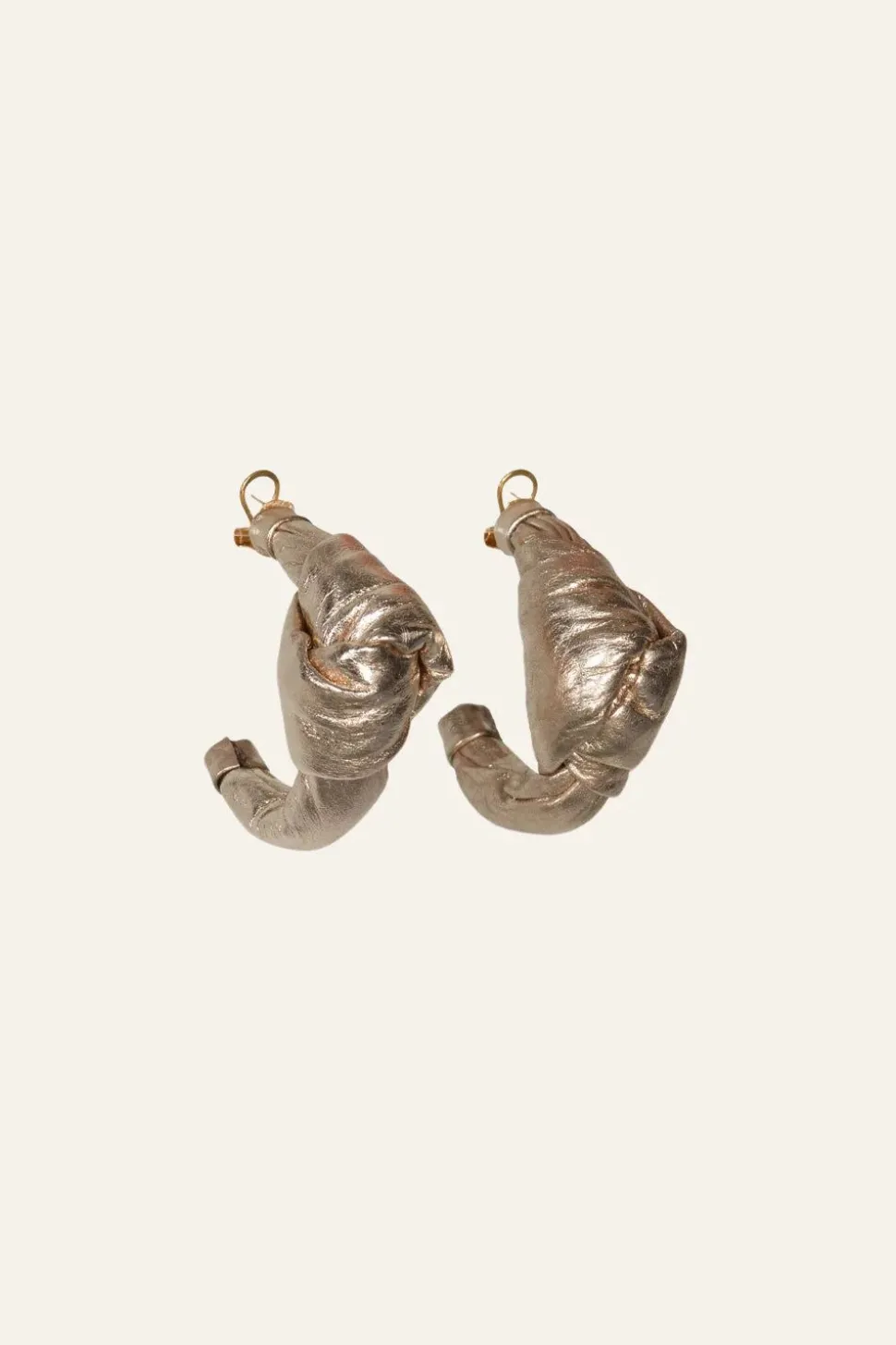 Town Date Hoops In Gold