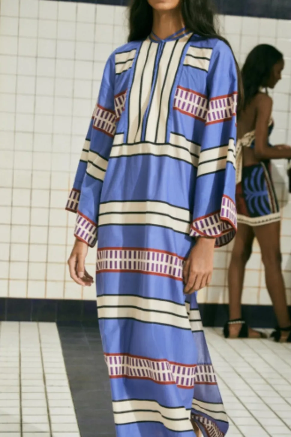 Tropical Palm Dress